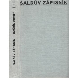 F.X.Šalda - Šaldův zápisník II.(1929-1930)