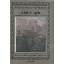 Der Thüringen(Volksbücher der Erdkunde Nr.86)
