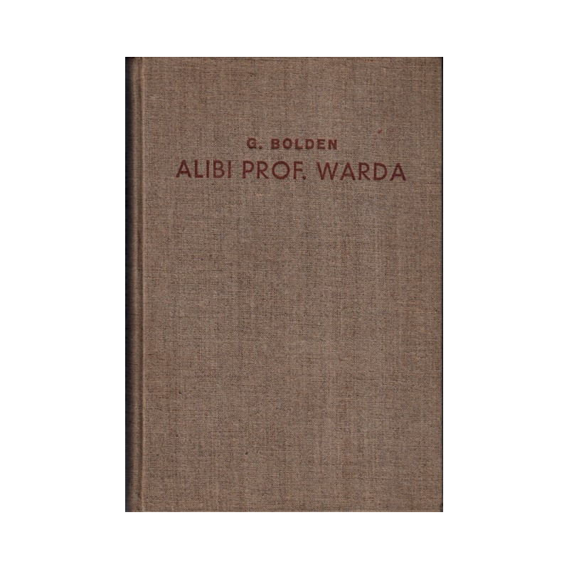 G. Bolden - Alibi prof. Warda
