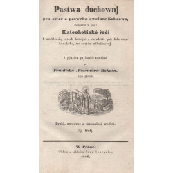 František Alexandr Rokos - Pastwa duchownj pro owce z prawého ovčince Kristowa III.,IV