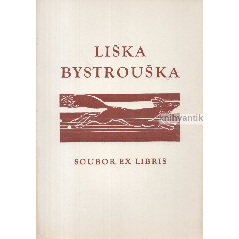 Liška Bystrouška Soubor Ex Libris