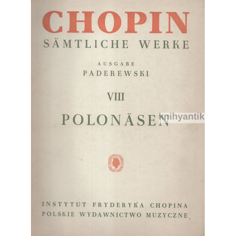 Fryderyk Chopin Dziela wszystkie XI. Fantazja