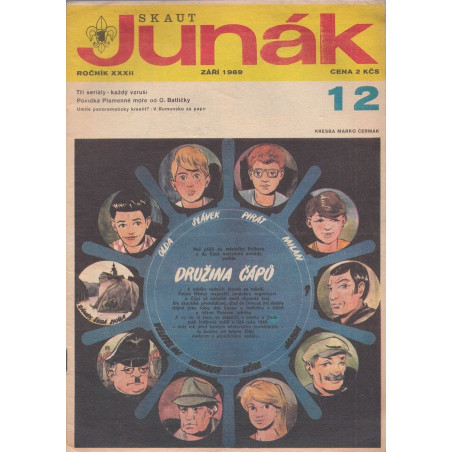 Junák č.1,ročník XXXII.,1969