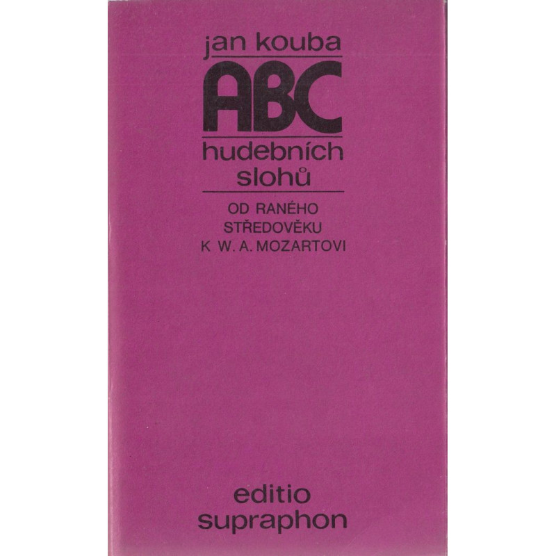 Jan Kouba - ABC hudebních slohů