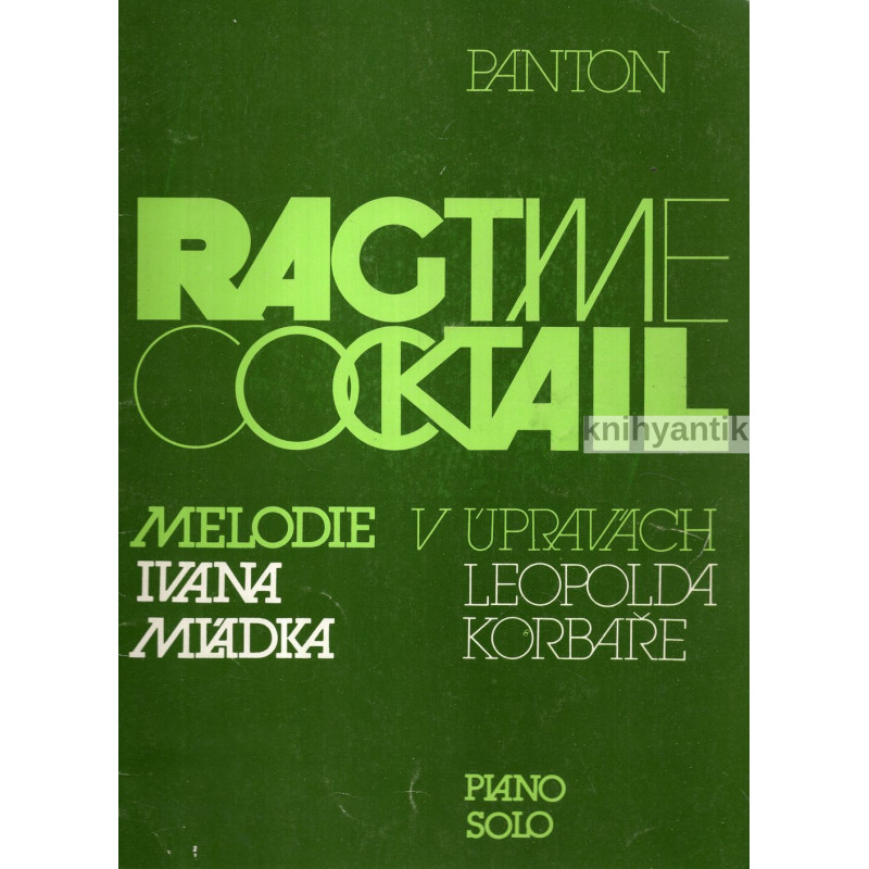 Ragtime cocktail pro klavír