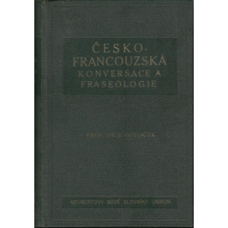Emil Votoček - Česko-francouzská konversace a fraseologie
